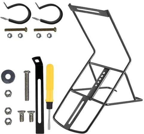 Porte-bagages avant pour vélo, capacité de 15 kg, avec dispositif de fixation pour frein à disque/frein en V, VTT