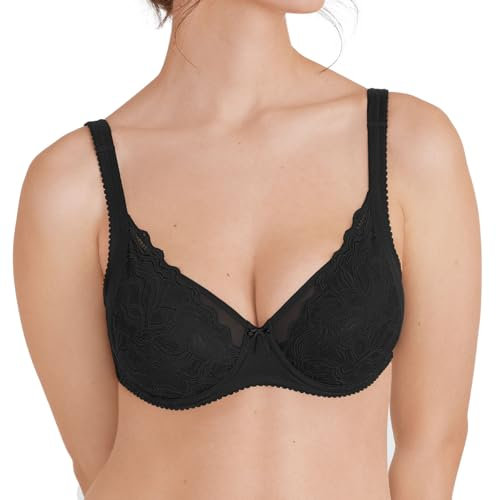 Felina - Lovely Lotus - Bügel-BH (90G Schwarz)