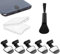 NEODTX Lot de 5 capuchons de protection USB C en silicone pour port de type C Téléphone portable et tablette Compatible iPhone 15 16 Pro Max Google Samsung Galaxy Xiaomi Redmi XPLORA Motorola Etc USB