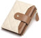 SENDEFN Portefeuille Femme Porte Monnaie Femme Court Blocage RFID Porte Feuilles pour Femme Cuir avec 9 Emplacements Cartes et Zippé Pochette à Monnaie