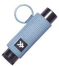 Thread Wallets Elastic Chapstick and Lip Gloss Holder Keychain (Surf Blue)