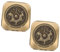 BESTYASH 2pcs Brass Handball Set Unique Metal Dice Toy for Office Desk Vintage Handballs for Hand Arm Strength Building