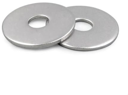 GUTUYEHKEA Rondelles Plates en Acier Inoxydable, Grandes Tailles, surdimensionnées, Larges et Larges, 1/5/10/50/100 pièces, M2.5 M3 M3.5 M4 M5 M6 M8 M10 M12 M14 M16(1pc M16)