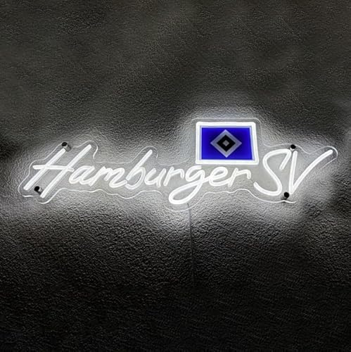 Hamburger SV HSV LED Neonlicht Lampe Licht Nachtlicht