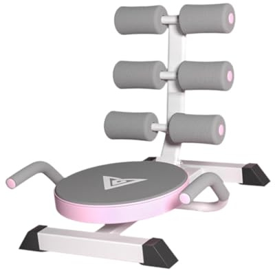 kowaku Sit-up-Bar, Sit-up-Maschine für Frauen, Krafttraining, rutschfestes Trainingsgerät, Bauchmuskeltrainingsgerät für Heim-Fitnessstudio, Rosa