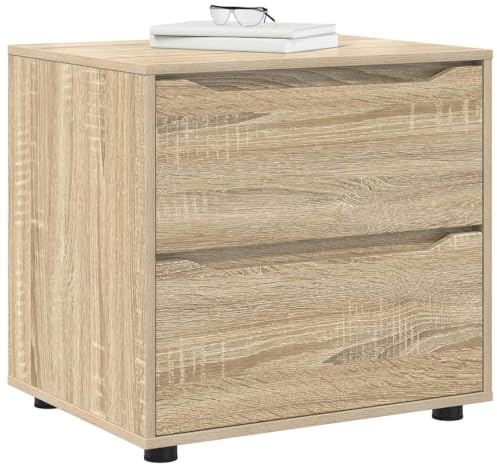 vidaXL Aufbewahrungsschrank 60 x 48 x 57 cm Holzwerkstoff Sonoma-Eiche