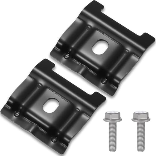 2 Pezzi Staffa di Fissaggio per Batteria Auto, Staffe Di Montaggio per Batteria Con Bullone 1J0803219, Set di Ancoraggio per Batteria Auto per SUV e Autovetture