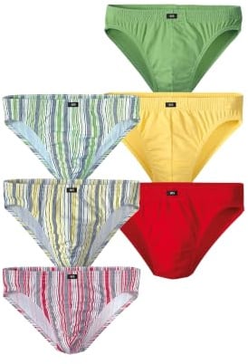 H.I.S Herren Slip | Baumwoll-Mix, Weich, elastisch & formstabil, Logo-Bund, Figurbetonter Schnitt