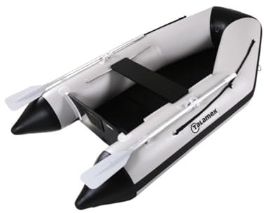 TALAMEX Aqualine QLS230 Schlauchboot mit Lattenboden, Länge 2,30m, grau