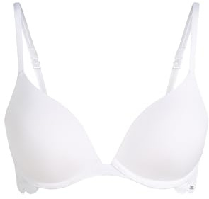 Hunkemöller Damen Vorgeformter Push-up-Bügel-BH Angie B75, White