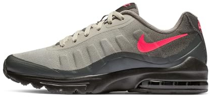 NIKE Men's Nike Air Max Invigor Basketball Shoe, Black Solar Red Anthracite Light, 10 UK