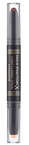Max Factor - Contouring Stick Eyeshadow - Double Eye Shadow Stick - Burgundy - Pink Sand