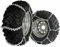 motorsportgoetz Schneeketten 10 Zoll für Traktoren, 20x10-10, Metall, Pkw