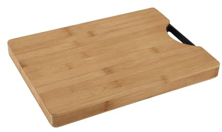 BERGNER Q3463 Tabla de Corte 35x25x3 cm en bambú colección Nature
