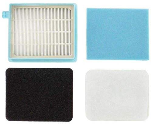 Huicai Accesorios para Philips Power Pro Active Vacío Limpiador Reemplazo Hepa Filtrar con Espuma
