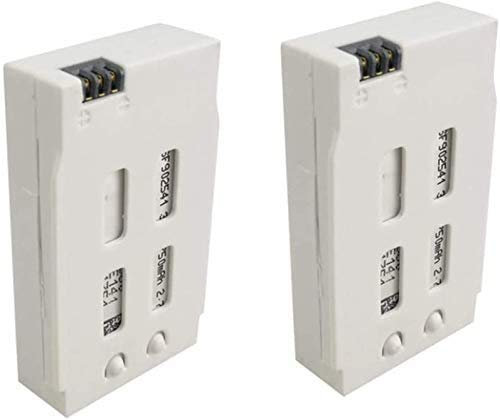 ZYGY 2Stück 3.7V 750mAh Lithium Akku für HS220 Quad-Rotor-Drohne