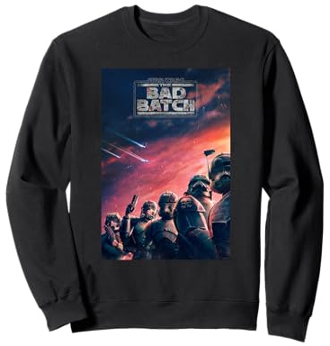 Star Wars The Bad Batch Series Elite Clones Poster Sweatshirt