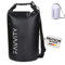 Favvity Dry Bag 10L - wasserfeste Tasche, Sup Tasche, wasserdichte Tasche, wasserdichter Beutel, Packsack, Trockensack, Seesack (schwarz, 10 Liter)