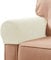 XDKS Stretch Stoff Sessel Couch Armlehnenbezug Anti-Rutsch Spandex Polyester Sofa Stuhl Armkappen Schonbezüge Für Möbelschutz, 2er Set (4er-Set,Elfenbein)