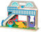 Melissa & Doug GO Tots – Juguete de rodar de Madera Patio de la Escuela (3 Discos) - Certificados FSC