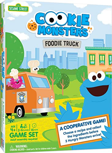 MasterPieces 42212: Sesamstraße - Krümelmonster kooperatives Spiel