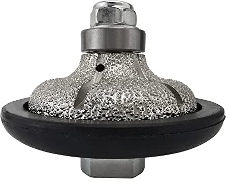 NBB Diamond Profile Wheel Diamond Router Bit Milling Drill chamfer Bit Grinding Wheel for Profiling Porcelain Tile Ceramic Granite Marble Stone Use on Angle Grinder (Ogee F20)