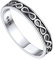 FOCALOOK Unendlichkeit Damenring aus 925 Sterling Silber Dezent Bandring Unendlichkeit Verlobungsring Antragsring in Altsilber Farbe Größe 67 (21.3) Schmuckstücke für Valentinstag Hochzeit
