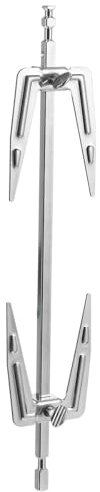 Healvian Edelstahl Drehspieß für Backofen 25Cm Drehspieß Haken Grillgabel Fleischgabel Grillspieß Luftfritteuse Rotierende Hühnergabel Rotisserie Gabeln Brathähnchen Gabeln