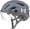 Bollé - React Visor, Cool Grey Matte, Clear Cat 0, Medium, Bike Helmets, Unisex, Adult