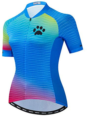 Women's Cycling Jersey Short Sleeve Bike Shirt Top Lady Biking Clothing
