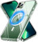 ivoler Klar Magnetisch Hülle für iPhone 13 Pro 6.1 Zoll, [Kompatibel mit MagSafe] [Nie Vergilbung] [Militärischer Schutz] Stoßfest Kratzfest Transparent Schutzhülle Durchsichtige Handyhülle Case