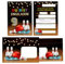 Minkocards 12 Einladungskarten incl. 12 Umschläge zum 9. Kindergeburtstag Kegeln Bowling Mädchen Jungen Einladungen neunte Geburtstag Kinder Einladungsset