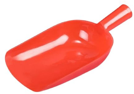 Bafnsiji Cuchara de Hielo de plástico Grande, Cucharas de Cocina de plástico, Pala de harina Grande, Plástico de Cuchara de alimentación, Cuchara de plástico Grande Multiusos para Alimentos,24cm