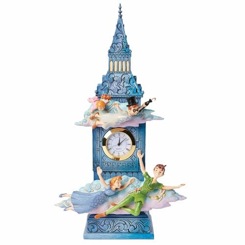 Disney Traditions Peter Pan Clock, Height 26cm