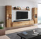Muebles Slavic Ensemble RTV Paris, 4 Éléments, Meuble de Salon Moderne, Meuble TV
