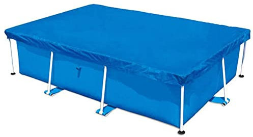 Cubierta de la piscina, cubierta rectangular de la piscina para piscinas sobre el suelo, cubiertas solares de piscina ovalada para piscinas de cuadros rectangulares, paño a prueba de polvo 400x211cm