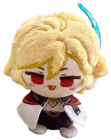 TOPLITHE Genshin Impact Kuscheltier, Anime Plüschtier Niedliche Weiche Stoffpuppe Schlüsselanhänger, Carcoon Figur Als Geschenk for Fans (Size : Kaveh)
