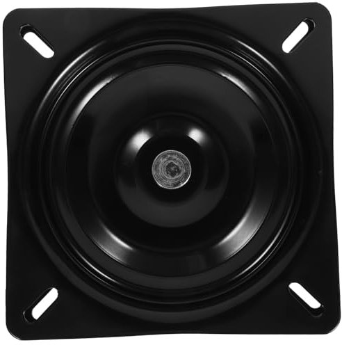 PRETYZOOM Drehbarer Stuhlfuß Aus Metall Mit Kugellager Drehmechanismus Für Bürostuhl Barhocker 178x178mm Belastbar Langlebig Für Sitzmöbel