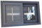 Ventanas De Granero con Vidrio Y Pantalla, Ventana Corrediza Horizontal for Sótano Grande, Ventana Pequeña con Bloqueo for Baños, Garajes Y Lofts(23.6x23.6in/60x60cm)