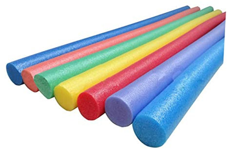 JOINPAYA Junge Mädchen Schwimmstuhl Schwimmnudel Sitz Mit Festem Schaumstoffstab Blau Weicher Geruchloser Wassersitz Für Pool Und See Bequemes Entspannen Und Schwimmtraining