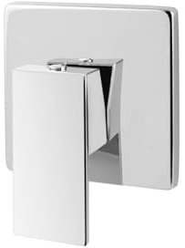 Marco Mammoliti | Miscelatore Doccia Monocomando Incasso Engines Cromo, Forma Quadrata, Cartuccia Ceramica Ø 35mm, 11,5x11,5x12cm