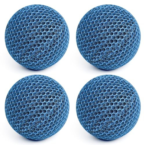Lot de 4 Absorbeurs de Écume de Piscine Réutilisables, Éponge de Filtre Absorbant de Huile, Eponge Filtrante pour Spa Jacuzzi, Nettoyant en Mousse pour Piscine, Baignoire, Jacuzzi