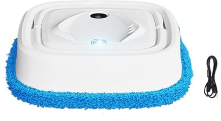 Liqzirtu Robot Lavapavimenti Aspirapolvere – Pulitore Smart, Aspiratore Multifunzionale | Elettrico con Funzione Umidificazione, Silenzioso per Casa, Studio, Pavimento, Camera, Bagno e Ufficio