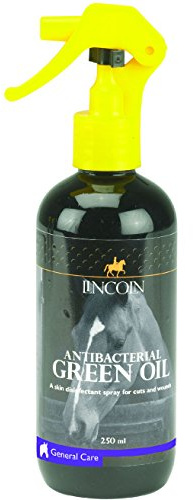 Lincoln Horse Antibacterial Green Oil Spray For Cuts And Wounds 250ml