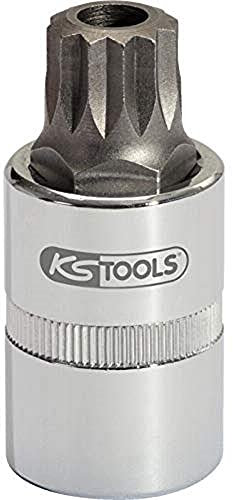 KS Tools 150.1437 - Douille de vidange 3/8'' XZN percé, M16'' - En Chrome Vanadium