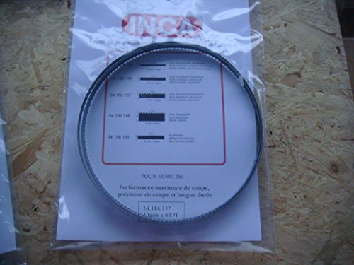 INCA 54.186.157 lame de scie à ruban 10mm 342.186 Euro 260