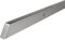 Handlauf aus Edelstahl, rechteckig, 40 x 20 mm, grau