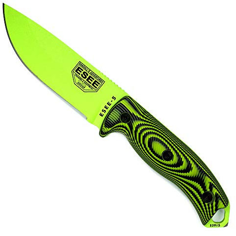 ESEE Model 5 Fixed Blade Venom, schwarz