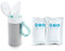 Munchkin Clean-to-Go Wipes Container Starter Pack, Includes 60 Unscented Hand & Face Baby Wipes, 99 Percent Water Wipes with Chamomile & Aloe