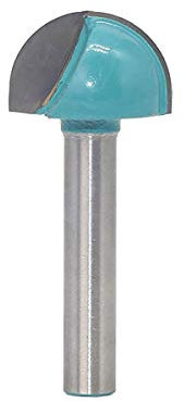 Fresa de punta redonda de 6 mm para carpintería